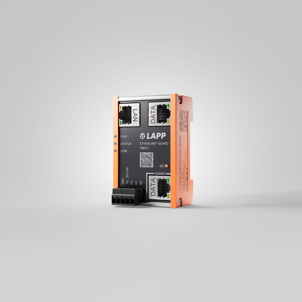 Manutenzione predittiva delle reti per Smart Factory: nasce ETHERLINE® Guard, la Predictive Maintenance Box di LAPP